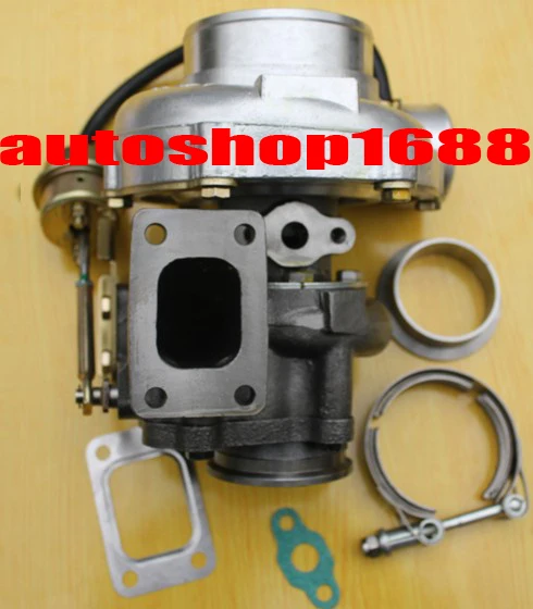

GT3076-1 A/R .70 Water and Oil Cooled T25 A/R .86 Internal Wastegate Turbocharger Turbo with V band clamp gasket 350-450HP