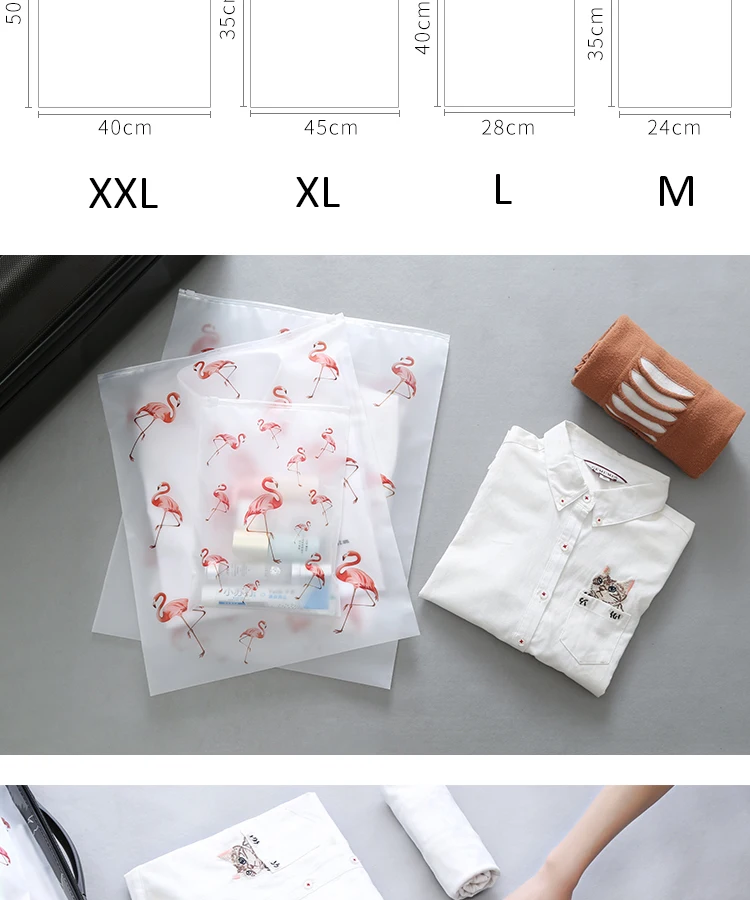 Soomile-Transparent-multi-purpose-waterproof-sealed-travel-bag-Flamingo-EVA-Travel-Organizer-Clothes-and-shoes-sorting-bags-NEW_03