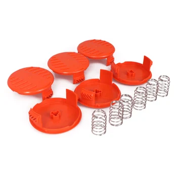 

Grass Eater Spool Cap Covers Compatible With Black Decker String Trimmer Spool Cap Protects Spool Cap Covers 6 X Springs