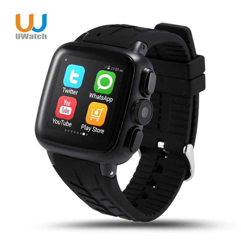 UWatch UC08 Smart Watch Heart Rate Monitor IP67 Waterproof with 3 0MP Camera Support SIM Card