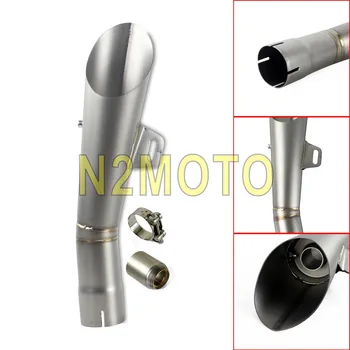 

Universal Motorcycle Stainless Steel 51mm Exhaust Muffler Silencer Exhaust Pipe Universal for Honda Yamaha Street Dirt Bike Quad