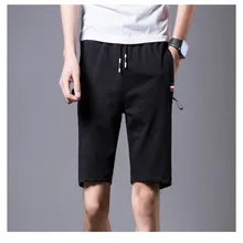 Хлопок Шорты Для мужчин летние пляжные шорты мужские шорты Для мужчин s массивная доска Шорты Высокое качество эластичные модные короткие Для мужчин