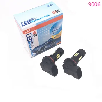 

Pack2 HB4 9006 Xenon White High Power Projector LED Bulbs Fog Driving Light Super Bright Aluminum Alloy for BMW DODGE CHRYSLER