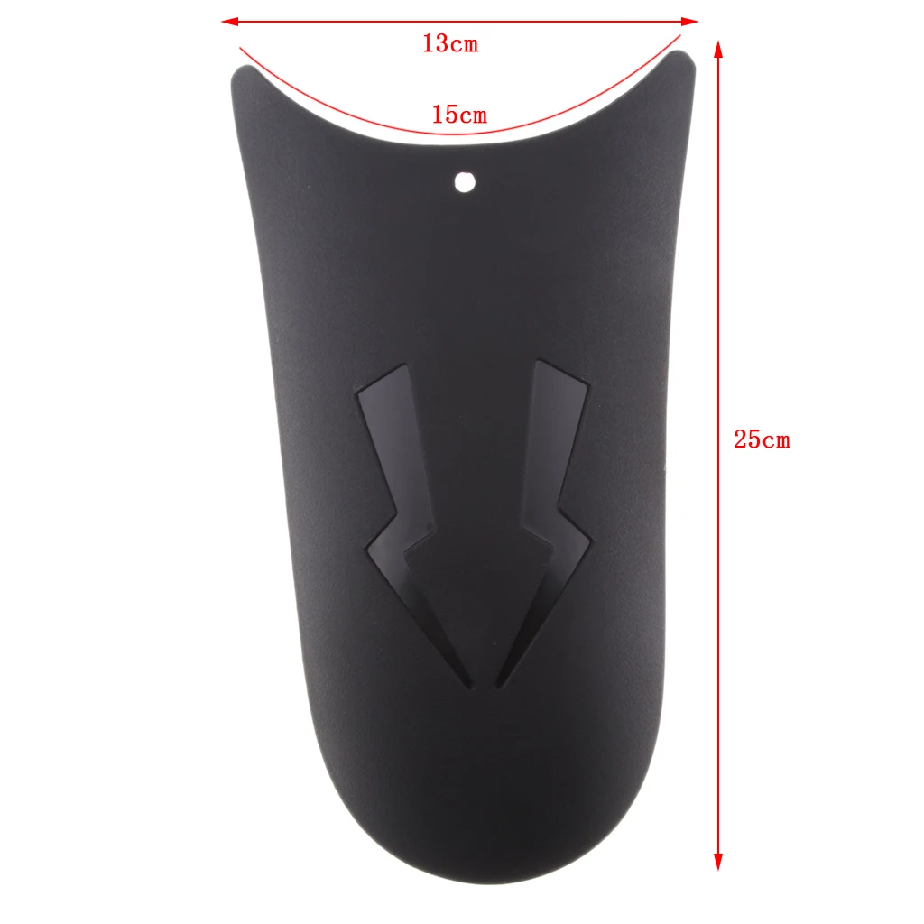 Universal Motorcycle Front Fender Mudguard Extension Extender  Protect Tires Easy Install