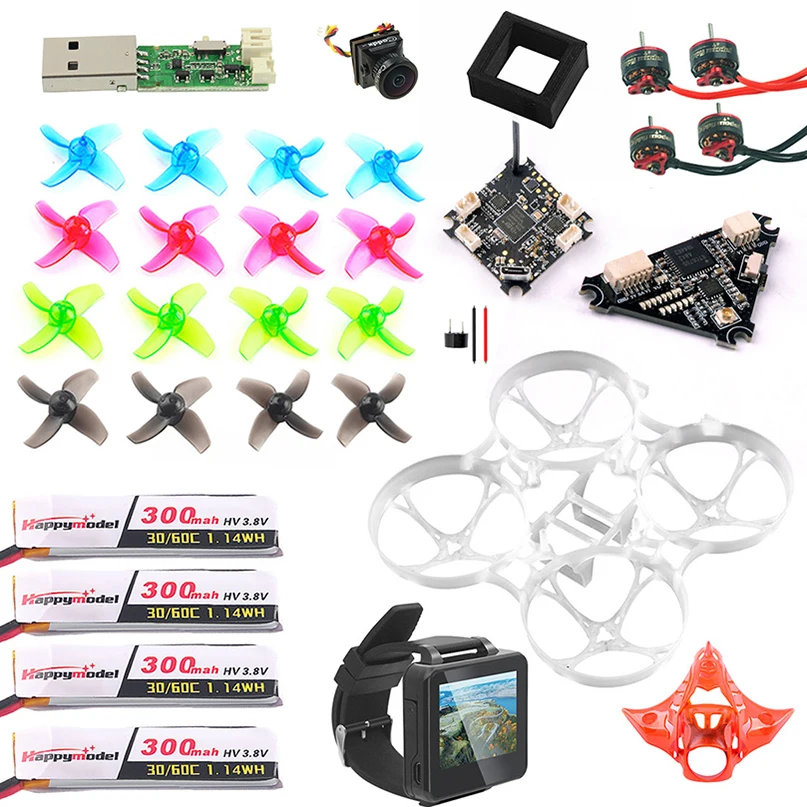 Полный комплект DIY Mobula 7 V3 FPV Drone Combo Crazybee F4 PRO Watch рамка SE0802 мотор турбо Eos2 камера VTX