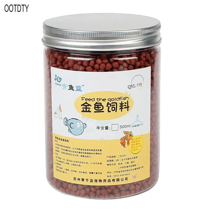 

High Protein Healthy Aquarium Tank Ornamental Fish Forage Goldfish Small Brocade Carp Fodder Feed Food Grain