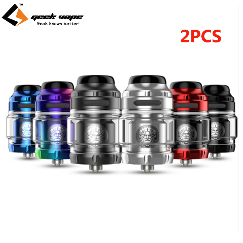 

2PCS Vape tank Geekvape Zeus X RTA 4.5ml tank with 810 Delrin drip tip Electronic cigarette atomizer vs zeus dual/AMMIT MTL