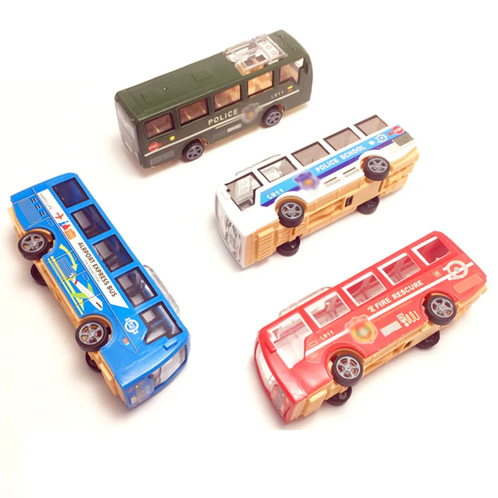 Корейские игрушки мультяшных героев для детей ясельного возраста день рождения маленький автобус Детские миниатюрные игрушки