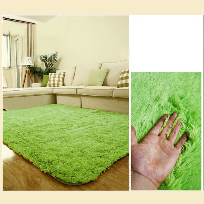 Various Size green color Floor Mat Big Carpet Rugs Carpets Floor Rug
