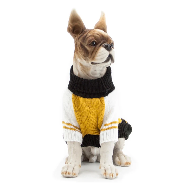 

Pet Dog Clothes Winter Sweater Cute Puppy Knitted Coat Pet Supplies HYD88