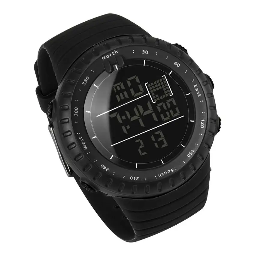 Модные спортивные резиновые крутые часы для мужчин, военные силиконовые модные мужские часы, мужские наручные часы# D