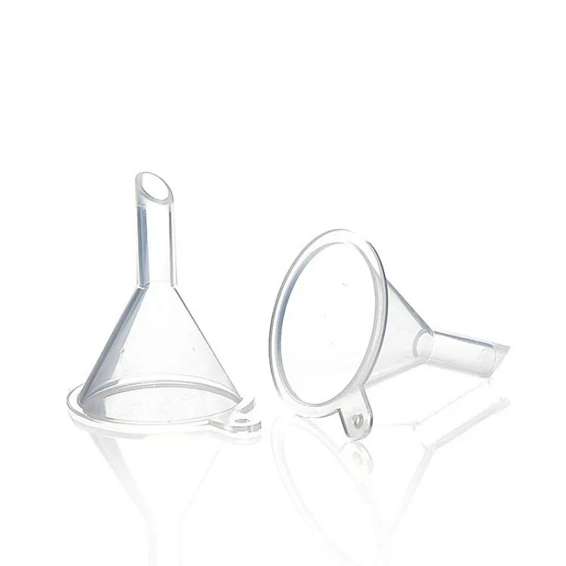 

Plastic Mini Small Funnels Filling Empty Bottle Packing Tool For Travel Perfume Liquid Essential Oil Splitter auxiliary tool