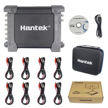 Hantek 1008B автоматический прицел/DAQ/8CH генератор 8 каналов 1008B цифровой хранения Hantek 1008B осциллографы 2.4MSa/s USB Самая низкая цена