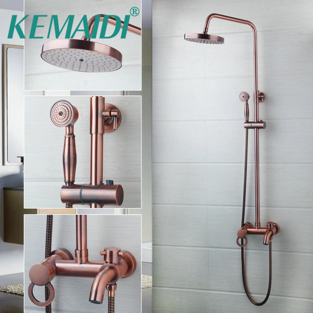 Buy KEMAIDI Flexible Ross Retro Copper Wall mount 8
