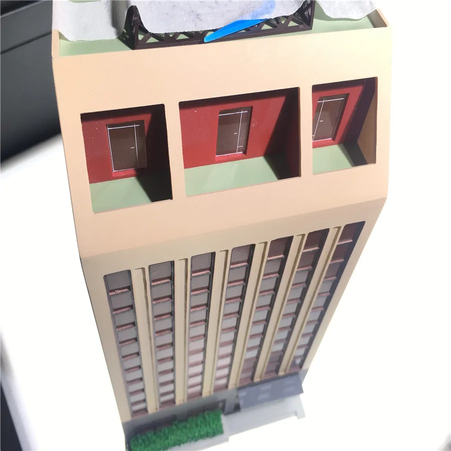 architecture model building for ho train layout03