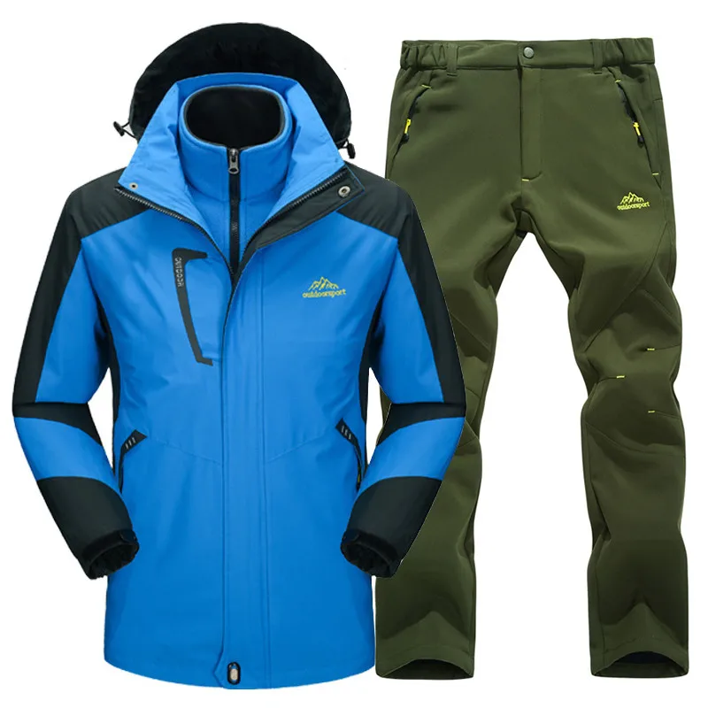 الشتاء بدلة تزلج الرجال الماركات 2018 جودة عالية تزلج جاكيت وسروال الثلوج الدافئة للماء يندبروف التزلج على الجليد الدعاوى الشتاء بدلة تزلج الرجال الماركات 2018 جودة عالية تزلج جاكيت وسروال الثلوج الدافئة للماء يندبروف التزلج على الجليد الدعاوى