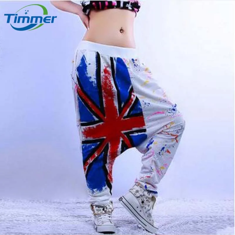 

2018 Low Broadcloth Pantalones Leggings Loose Female Holografico Hip-hop Hiphop Ds Costume Jazz Dance Holographic Rave Clothes