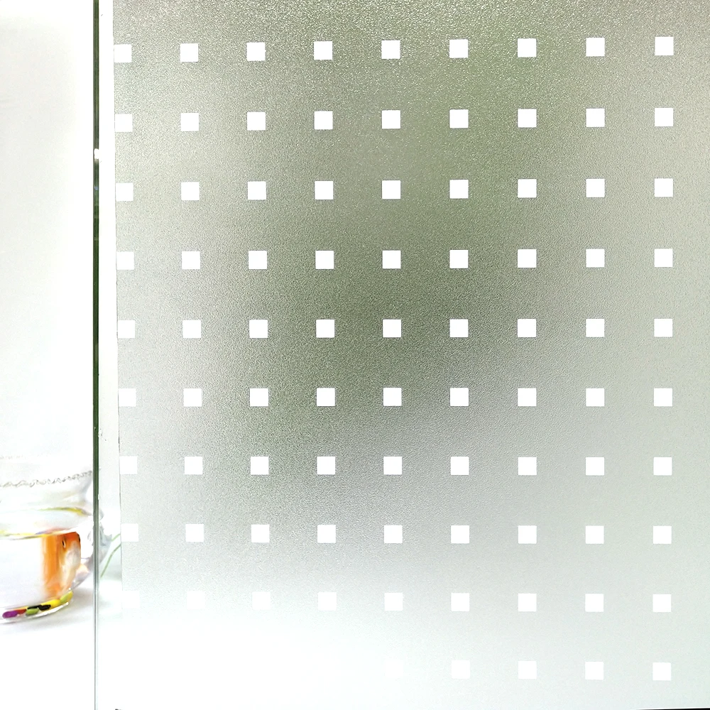 Removable Privacy Static Frosted Home Glass Window Film Sticker Decor 100*45cm