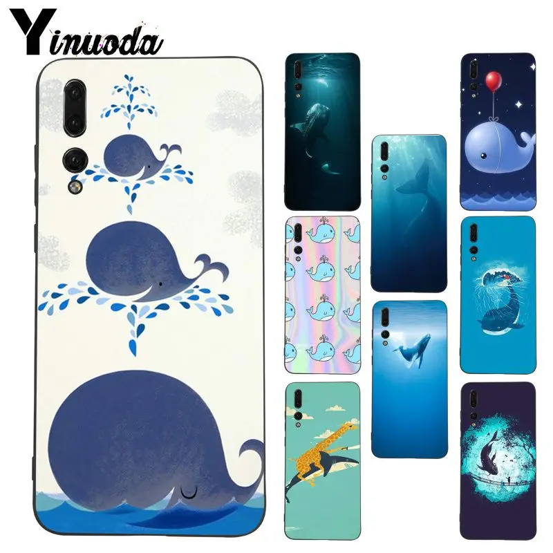 Yinuoda киты рыбы мультфильм дизайн чехол для телефона для Huawei P20 Lite P10 плюс Mate9 10 Mate10 Lite P20 Pro Honor10 View10