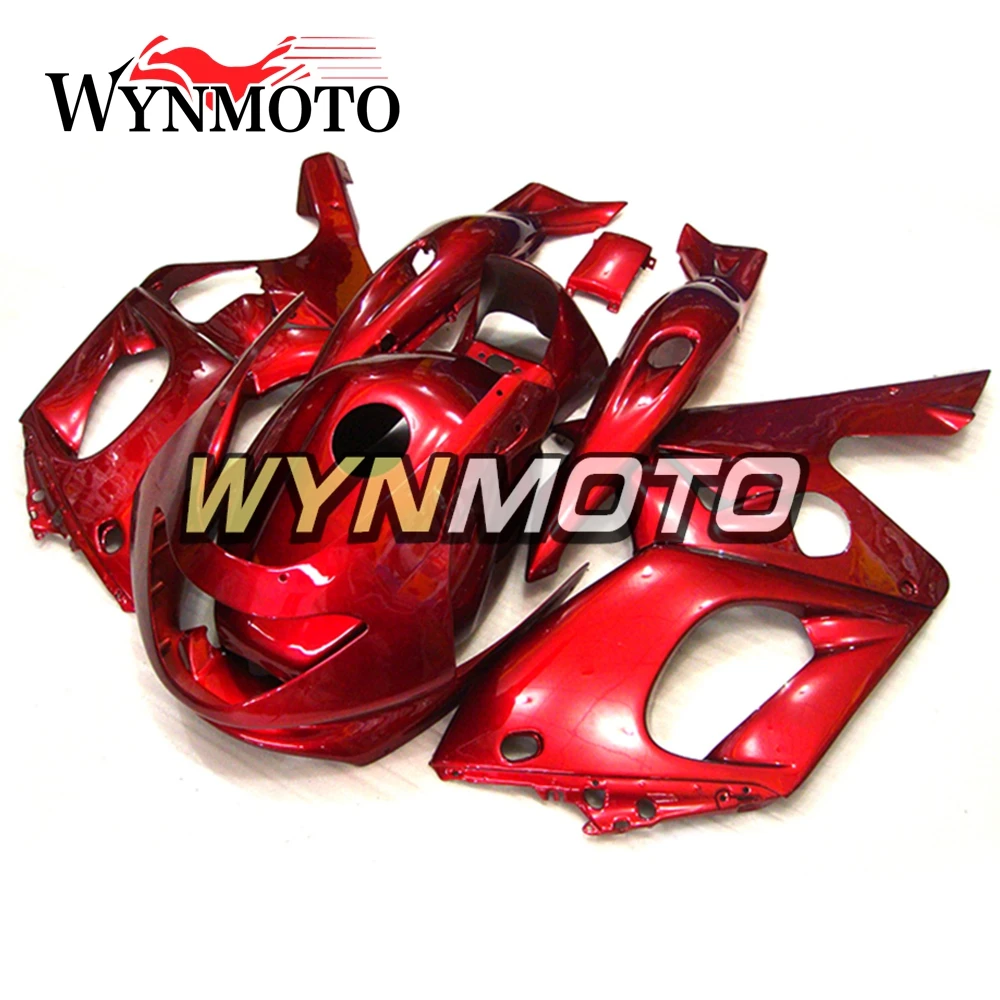 

Complete Fairings Kit For Yamaha YZF600R Thundercat 1997-2007 97-07 Year Injection ABS Plastics Cowlings Pure Red Frame Bodywork