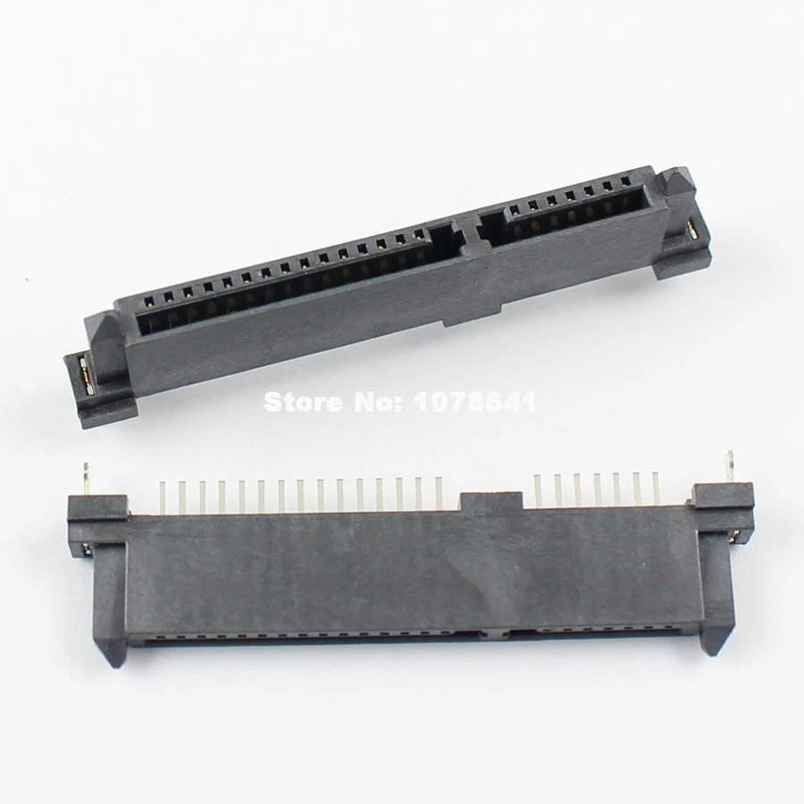 

10 Pcs Per Lot SATA 7+15 Pin 22 Pin Straight DIP Female Hard Drive HDD Connector Adapter