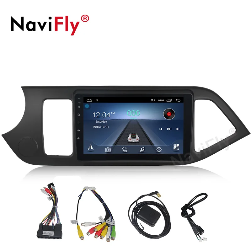 

NaviFly Android 8.1 Car Multimeia OBD2 For KIA PICANTO Morning 2011 2012 2013 2014 with free map free shipping