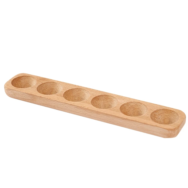

Japanese Style Wooden Egg Storage Box Home Organizer Rack Eggs Holder Kitchen Decor Accessories 6 Grid Eggs Tray Egg Storage B