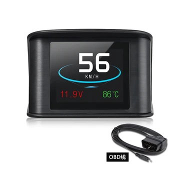 

Head up Display GPS OBD HUD Car Computer Speedometer Voltage Fuel Consumption Temperature Gauge Safety Alarm Monitoring System