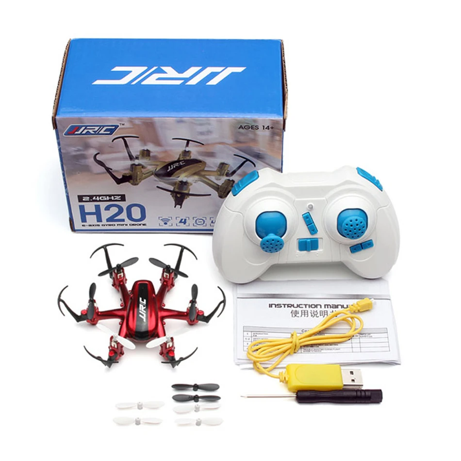 Profession Quadcopter JJRC H20 2 4G 4CH 6Axis 3D Rollover Headless Model RC Helicopter Remote Control