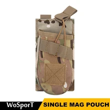 Один M4 M16 подсумок для магазинов в страйкболе Пейнтбол Охота Molle Регулируемый нейлоновая водонепроницаемая сумка