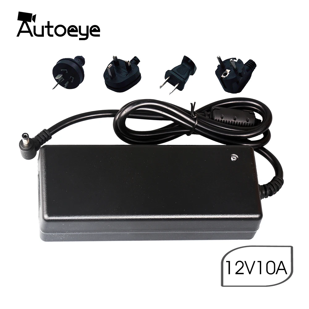 Autoeye 12V10A источник питания 12 В 12 В трансформатор переменного тока 110 В 220 В 220 В постоянного тока 12 В 12 В Светодиодный драйвер для светодиодной ленты