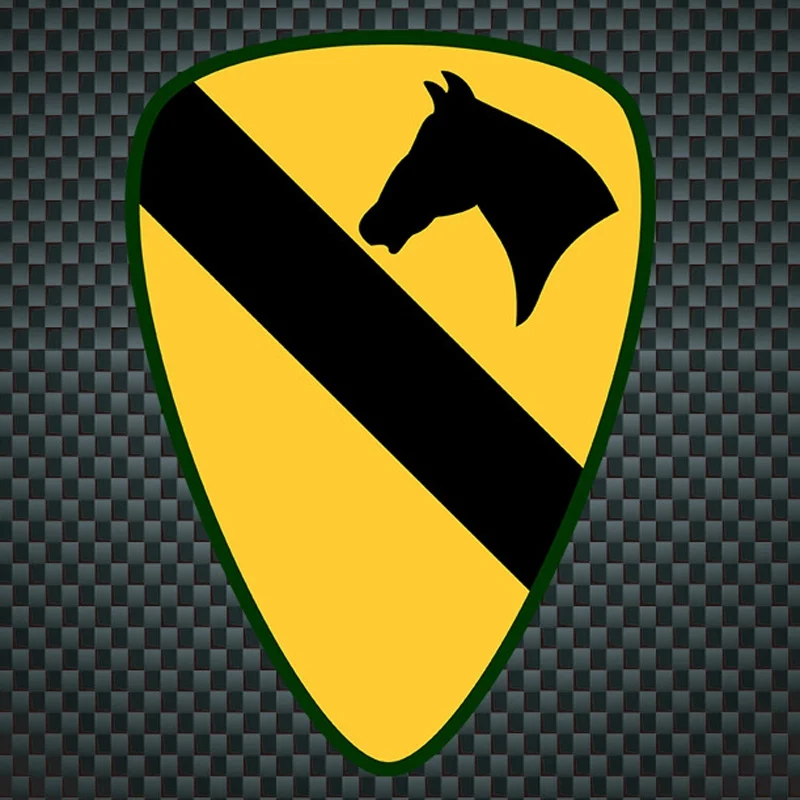 US Army 1st Cavalry Division Auto Car SUV Motorcycle Waterproof