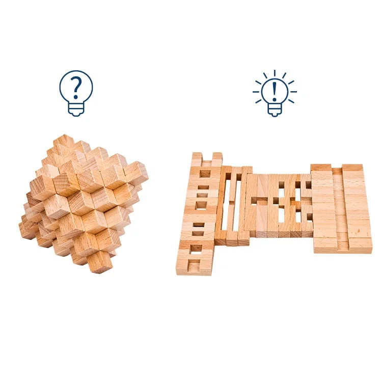 Z cube классическая 3D деревянная головоломка замок игрушки куб игра Kong Ming замок дизайн IQ Головоломка Развивающие игрушки для детей и взрослых
