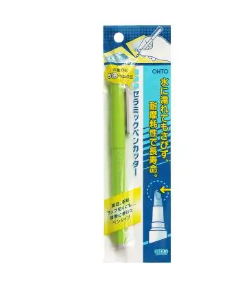 OHTO Paper Cutting Knife Pen Ceramics Nib Portable DIY Japan