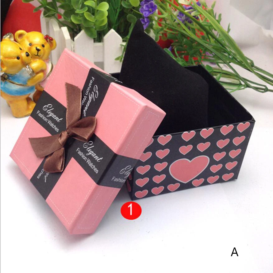 

Hot Selling Durable Present Gift Box Case For Bracelet Bangle Jewelry Watch Box saat kutusu &03