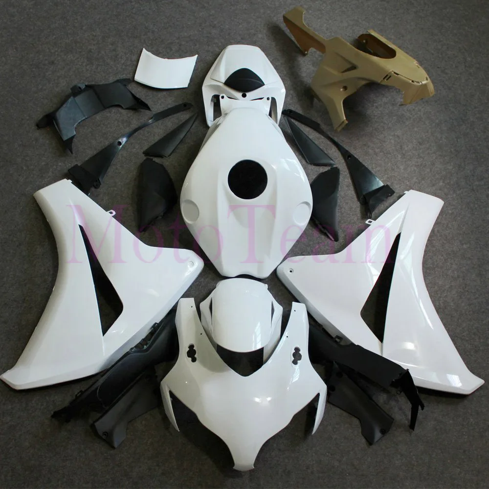 Новинка для Honda CBR1000RR CBR 1000RR 1000 RR 2008 2009 2010 08 09 10 11 Неокрашенный Белый комплект