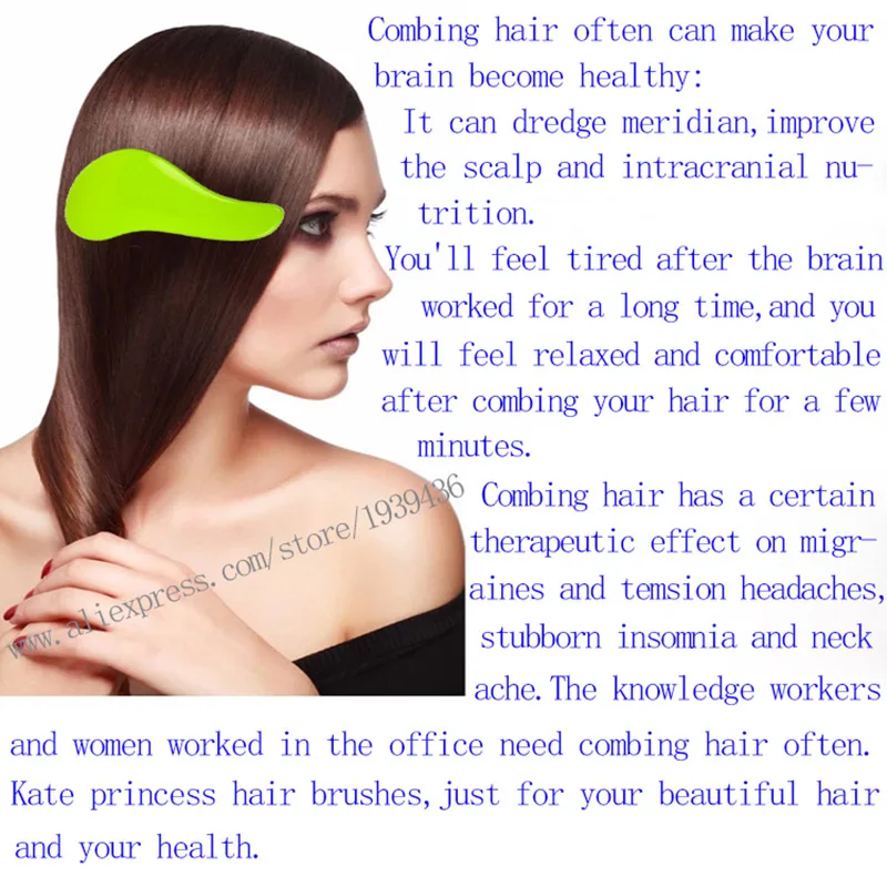 Расческа для волос Adomaner Pro расческа расчесывания волос|style comb|hair brush combtangle hair comb |
