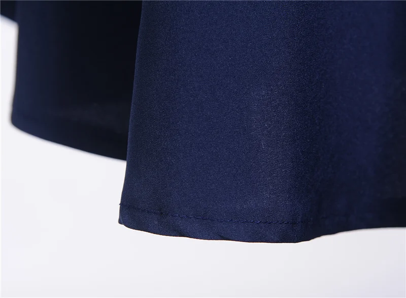 Kostlich Turn-down Collar Solid Color Dresses Hepburn Vintage Short Sleeve Dress Women Big Swing Dress S-2XL With Sashes (25)