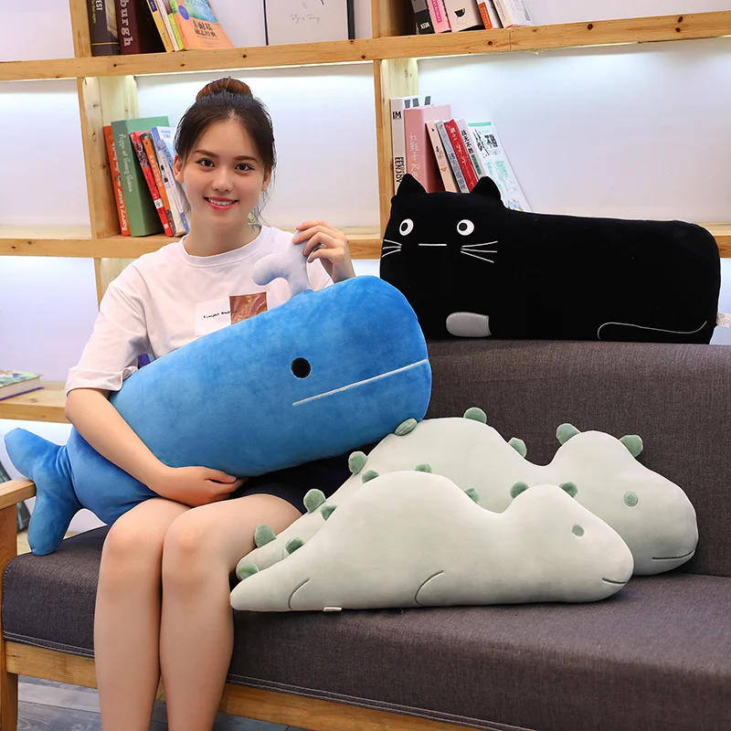 

Мягкая мультяшная подушка в виде животного, 1 шт., 60 см