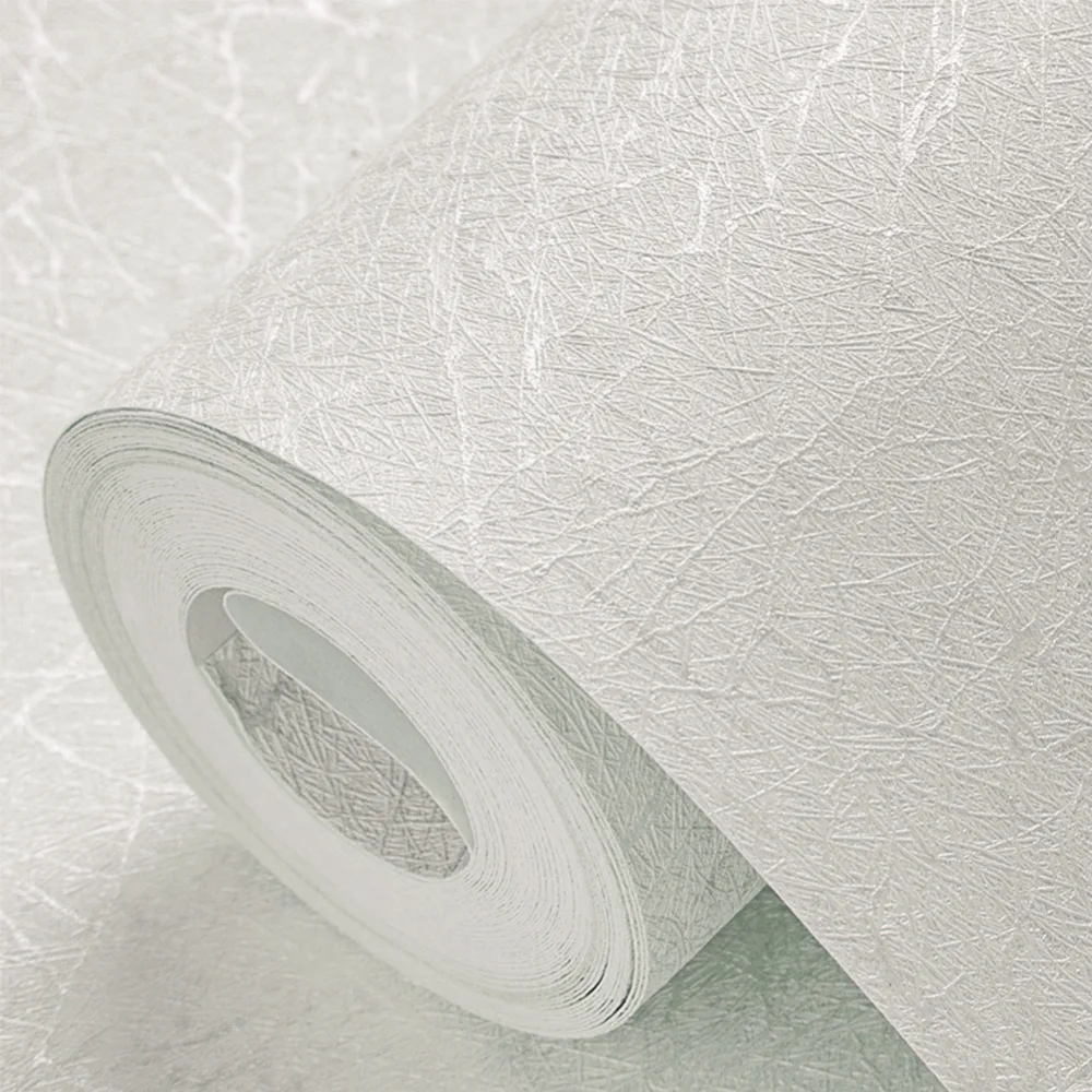 Papel pintado texturizado de seda blanca rollos vinilo autoadhesivo pegatinas de pared impermeable contacto papel del hogar Adhesivos pared| - AliExpress