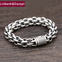 Модные Для мужчин женский браслет-цепочка 925 стерлингового серебра подарок креатив выживание браслет ювелирные изделия новое поступление подарок FB19