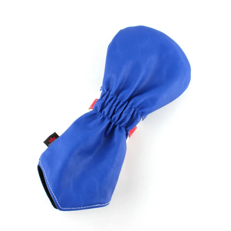 حرفي الغولف غطاء الرأس غطاء من الخشب بو الجلود نادي الغولف Headcovers الجمجمة سائق/الممر السالك/الهجين رئيس يغطي ل #1 # F # H
