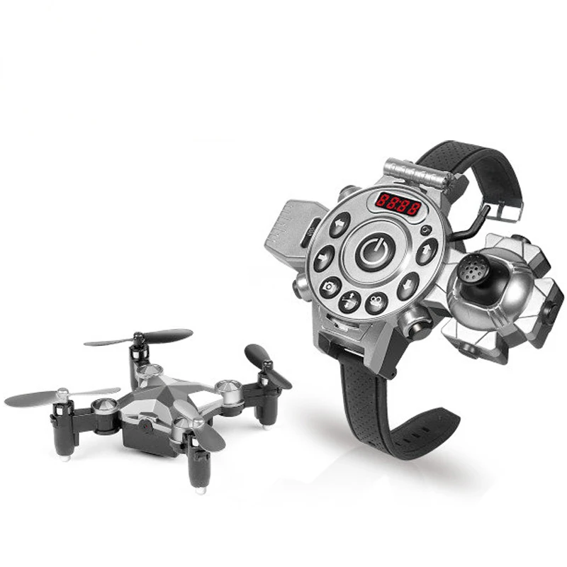 

Watch radio control drone newest and popular 2.4G watch control mini drone toy