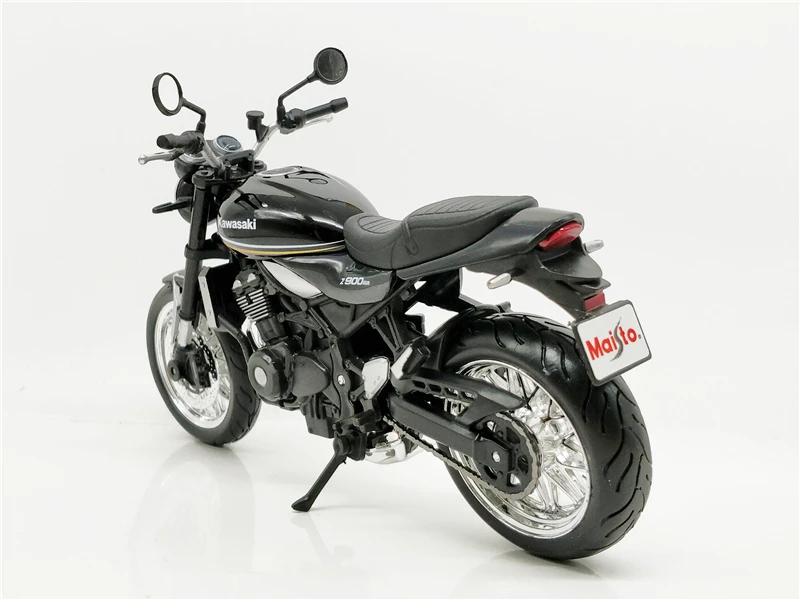 Maisto 1:12 Kawasaki Z900RS кафе черный серый Литая модель мотоцикла