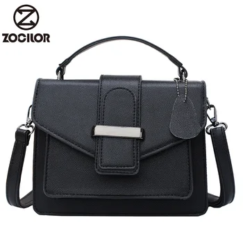

2019 hot Fashion Women Bag Leather Handbags PU Shoulder Bag Small Flap Crossbody Bags for Women Messenger Bags