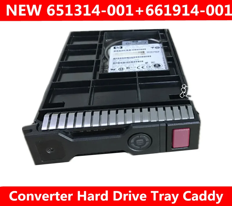 

Free Shipping 651314-001+661914-001 HP 3.5 inch DL360 DL388 DL380 E P Gen G8 G9 Converter Hard Drive Tray Caddy