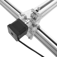 cnc קאטר חיתוך לייזר מיני Eastshape 40x50cm DC שולחניים DIY 300-5500mw 12V / חריטה חרט מכונת CNC קאטר 300mW מדפסת (4)