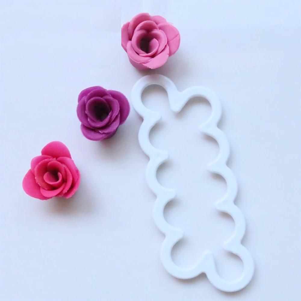 Gumpaste Rose Flowers Sugarcraft Easiest Rose Ever Cutter Rose Maker