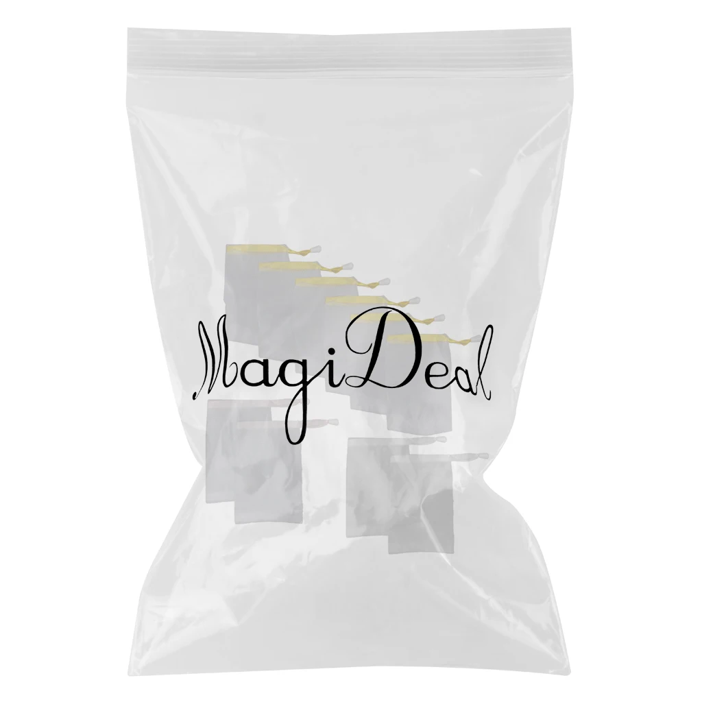 MagiDeal 10pcs Mesh Soap Sack Saver Pouch Drawstring Holder Bags for Making Bubbles Body Facial Cleaning Bath Shower Tool