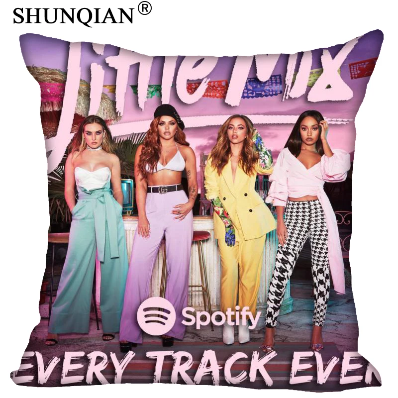 

Custom Pillowcase Little Mix Square Zipper Pillow Cover 35X35,45X45,60X60cm(Two Sides) Print Your Pictures Pillow Cases